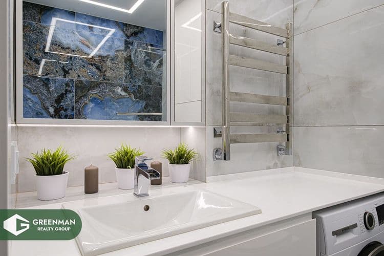 Стильная ЕвроТрёшка в ЖК «Петровские Верфи» + паркинг | Агентство недвижимости Greenman Realty Group