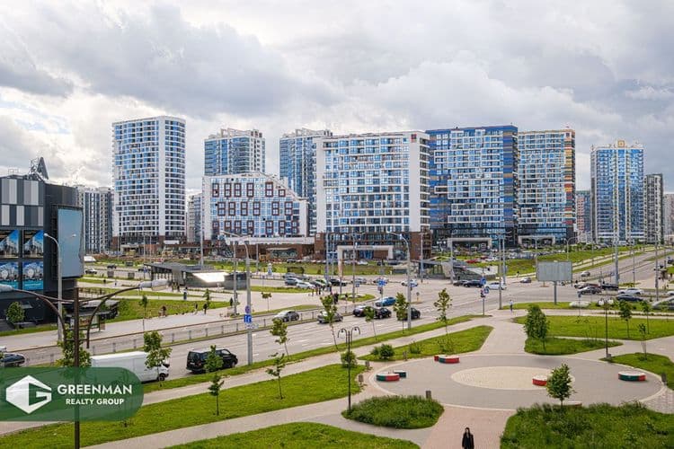 Квартира формата еврочетырешка с дизайнерским ремонтом в шаговой доступности от метро и Avia Mall | Агентство недвижимости Greenman Realty Group