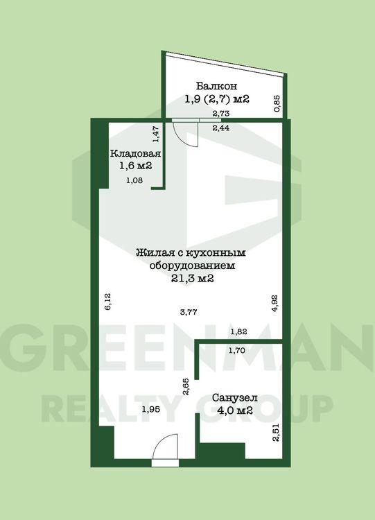 Уютная студия в ЖК «Минск Мир» | Агентство недвижимости Greenman Realty Group