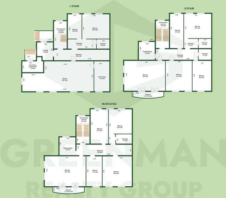 Коттедж в элитной застройке г. Минска | Агентство недвижимости Greenman Realty Group