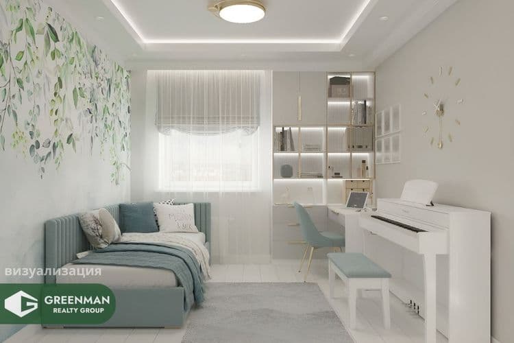 Просторная квартира в зеленом районе столицы. | Агентство недвижимости Greenman Realty Group