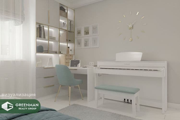 Просторная квартира в зеленом районе столицы. | Агентство недвижимости Greenman Realty Group