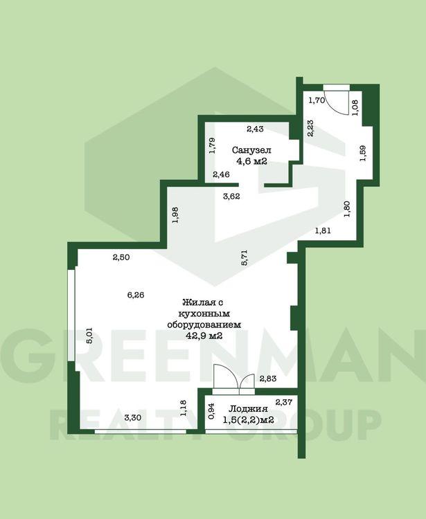 Светлая квартира в ЖК «Маяк Минска»! | Агентство недвижимости Greenman Realty Group