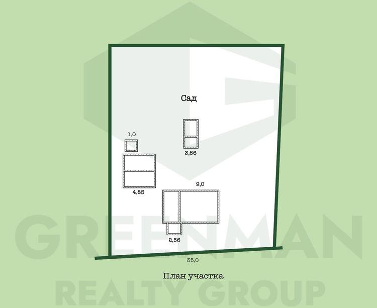 Продается два участка земли с домом | Агентство недвижимости Greenman Realty Group