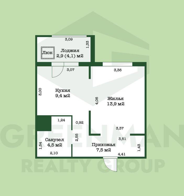 Новостройка с ремонтом в ЖК Новая Боровая | Агентство недвижимости Greenman Realty Group