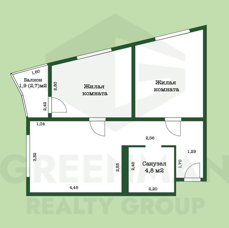 Продается уютная евротрёшка в ЖК Минск Мир! | Агентство недвижимости Greenman Realty Group