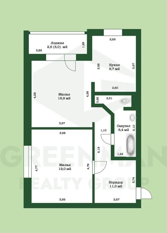 Эксклюзивная квартира в живописном месте | Агентство недвижимости Greenman Realty Group