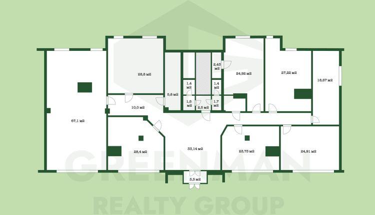 Аренда офиса возле ст.м. Уручье | Агентство недвижимости Greenman Realty Group