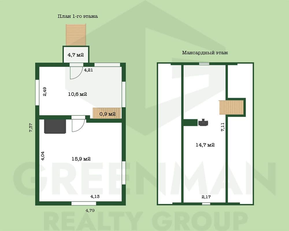 Дача в СТ посреди леса | Агентство недвижимости Greenman Realty Group