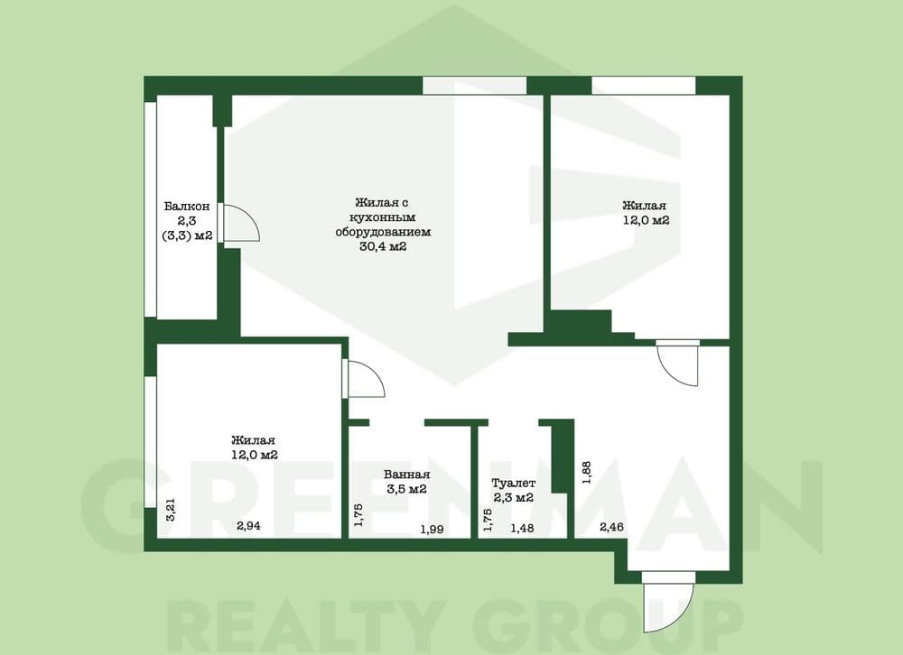 Новостройка в ЖК Минск Мир ул. Лученка, 32 | Агентство недвижимости Greenman Realty Group