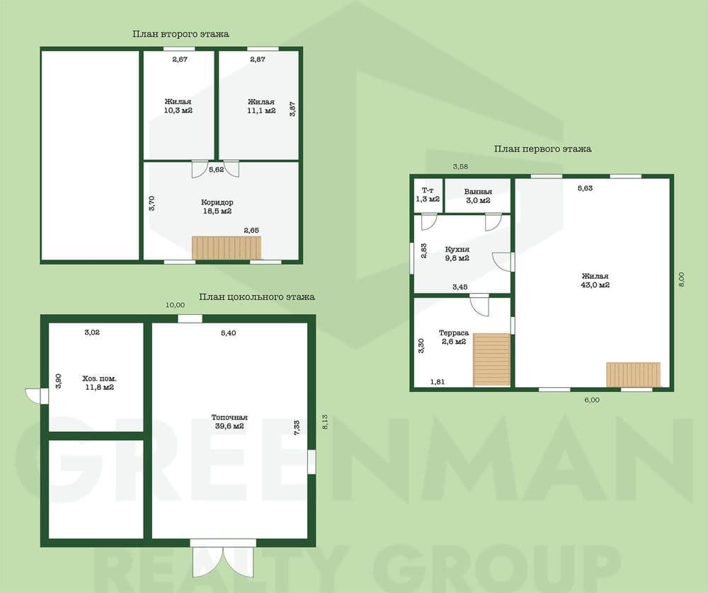 Дом с баней у леса в Раубичах | Агентство недвижимости Greenman Realty Group