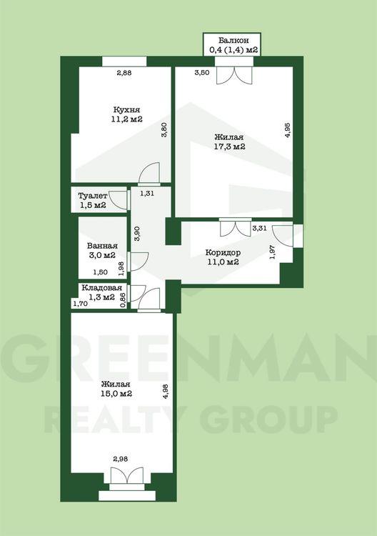 Квартира на ул. Кирова д.2 - «Ворота Минска», визитная карточка Столицы! | Агентство недвижимости Greenman Realty Group
