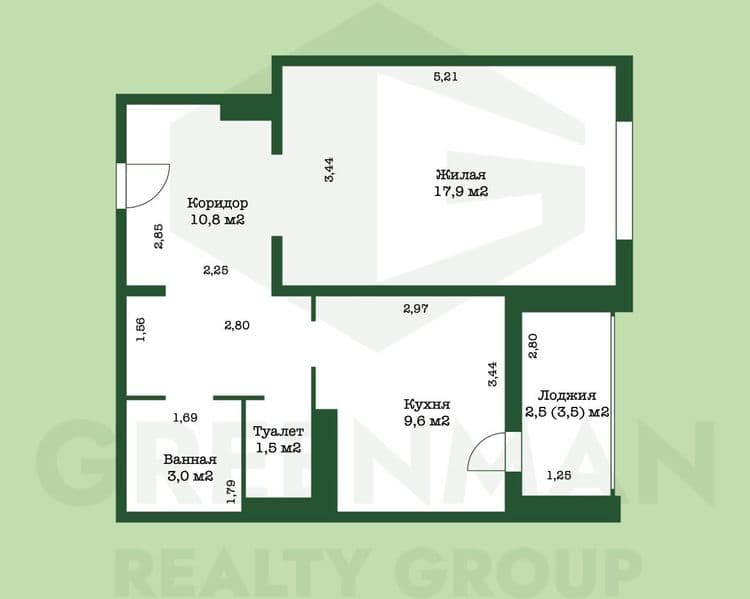 Идеальный вариант для тех, кто ценит свое время! 15 минут ходьбы от станции метро "Уручье" | Агентство недвижимости Greenman Realty Group