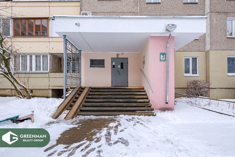 Продается просторная, светлая двухкомнатная квартира в хорошем состоянии, Шаранговича 76 | Агентство недвижимости Greenman Realty Group