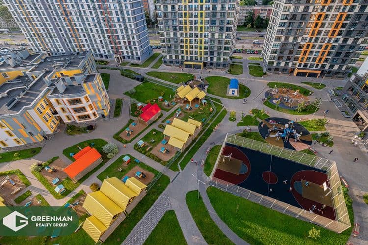Квартира формата еврочетырешка с отличным ремонтом в шаговой доступности от метро и Avia Mall | Агентство недвижимости Greenman Realty Group