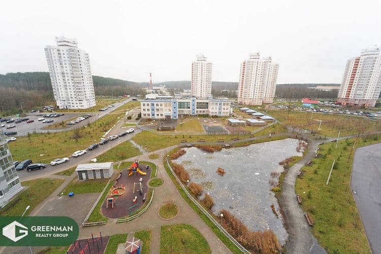 3-комн. свободной планировки в Первомайском районе, м-н "Уручье", ул. Купревича, д. 16 | Агентство недвижимости Greenman Realty Group