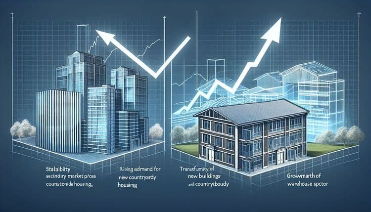 Стабильность цен на вторичном рынке при росте спроса на новостройки и загородное жилье: трансформация коммерческой недвижимости и рост складского сегмента - GreenRealty | Агентство недвижимости Greenman Realty Group